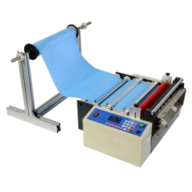 Máy Cắt màng nhựa PET tự động lưỡi dao 40 cm 