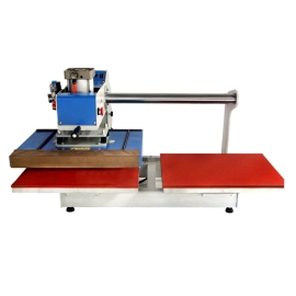 MÁY ÉP NHIỆT LOGO CHẠY BẰNG KHÍ NÉN MÂM ÉP NGANG 40x50 CM