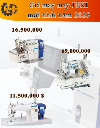 Giá máy may công nghiệp JUKI cập nhật mới nhất 2026
