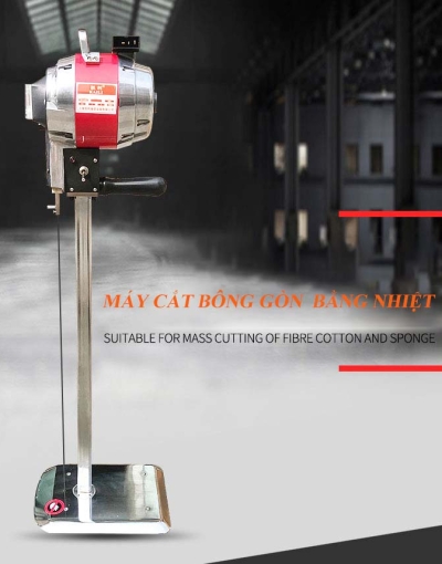 Máy cắt bông ép bằng dây nhiệt là gì? Cách bảo dưỡng máy