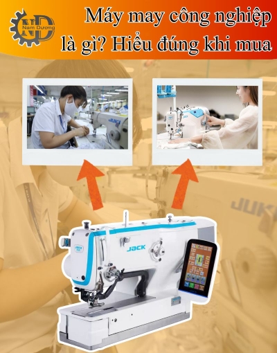 Các loại máy may công nghiệp phổ biến và mức giá