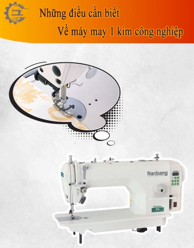 Máy may 1 kim là gì và dùng cho những công đoạn nào