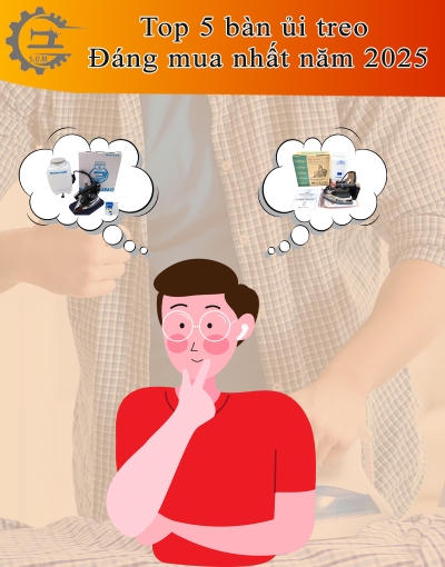 Top 5 mẫu bàn ủi bình treo công nghiệp nên tham khảo