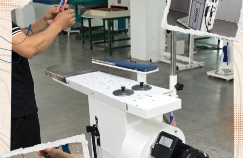 Máy tẩy điểm là gì và vì sao xưởng giặt nên đầu tư ngay